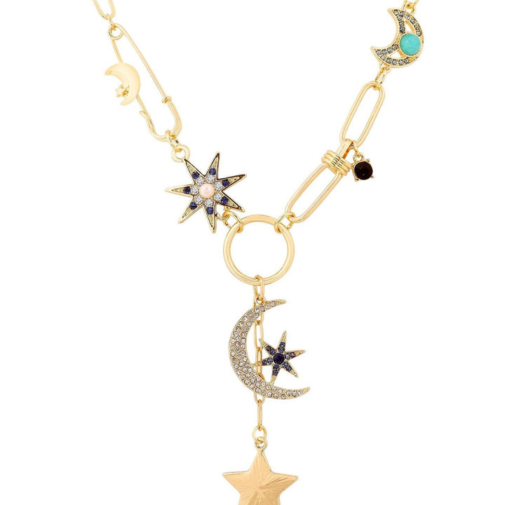 Celestial Charm Layered Necklace Kalsten