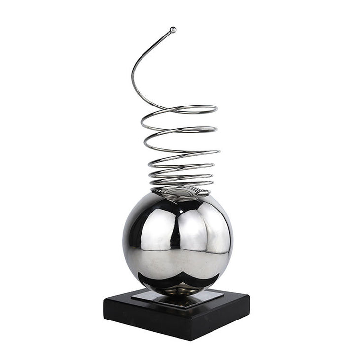 Elegant Abstract Spiral Sculpture