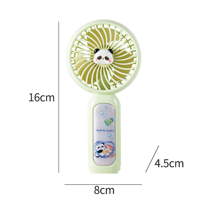 Women Portable Mini Fan with Cute Panda Design Kalsten