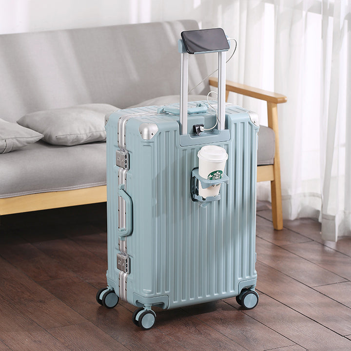 Unisex Sleek and Durable TSA-Friendly Hard Shell Carry-On Suitcase Kalsten