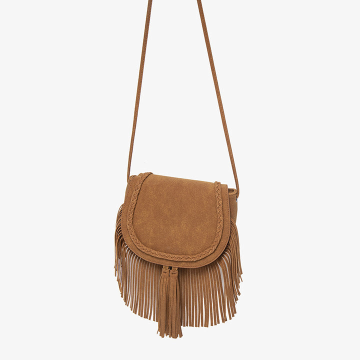 Bohemian Fringe Crossbody Bag