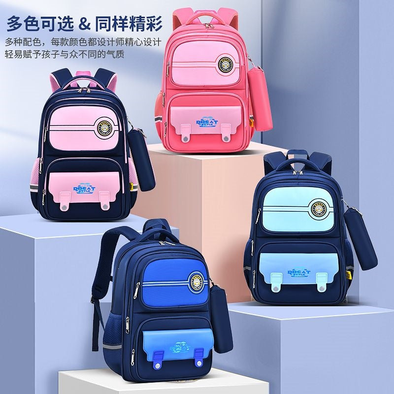 School backpack with ergonomic design and multiple compartments Kalsten