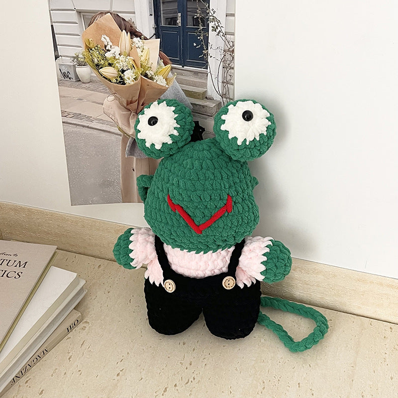 Cute Plush Mouse-Themed Backpack