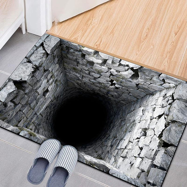 3D Optical Illusion Area Mat