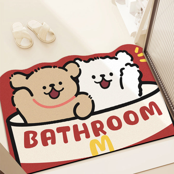 Cartoon Bath Mat Kalsten