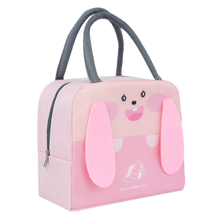 Cute Animal-Themed Insulated Lunch Carrier