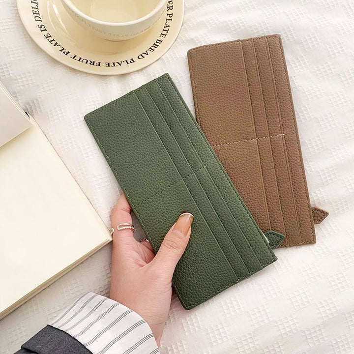 Slim Leather Card Holder Kalsten