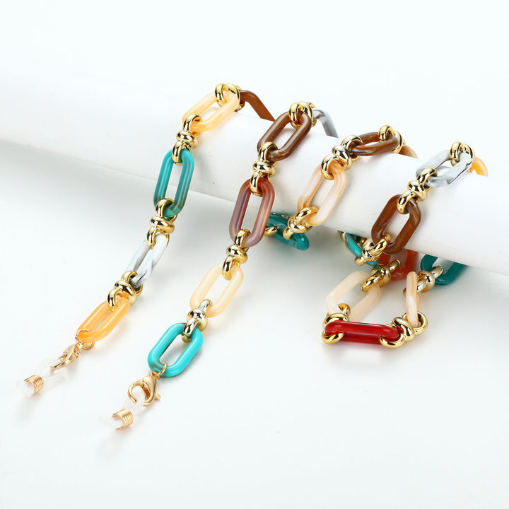 Fashionable sunglasses with chain pendant Kalsten
