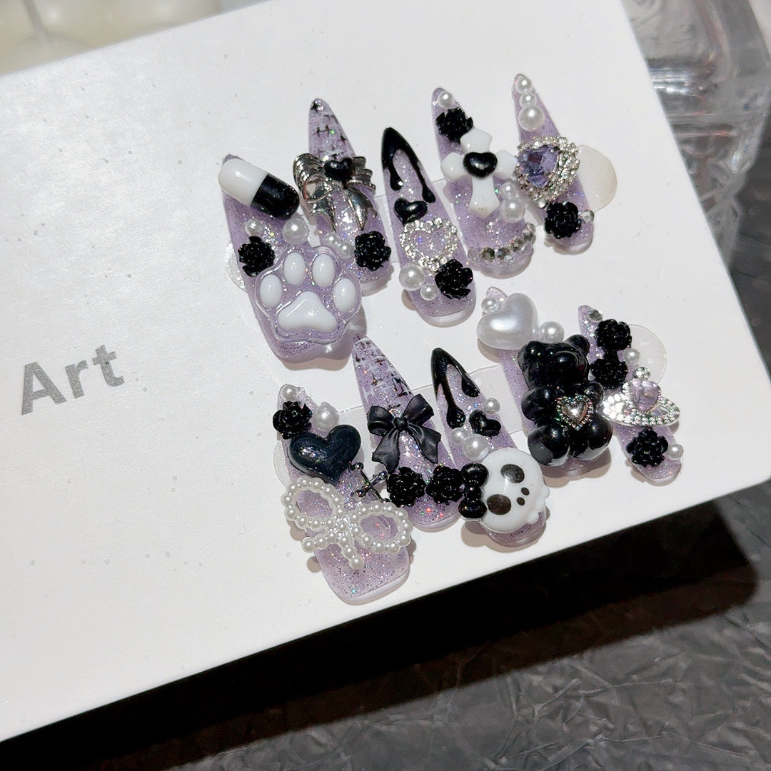 Decorative 3D Themed Nail Art Set