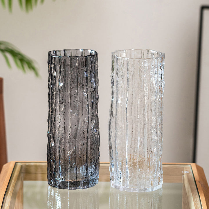 Artful Glass Vase in Modern Design Kalsten