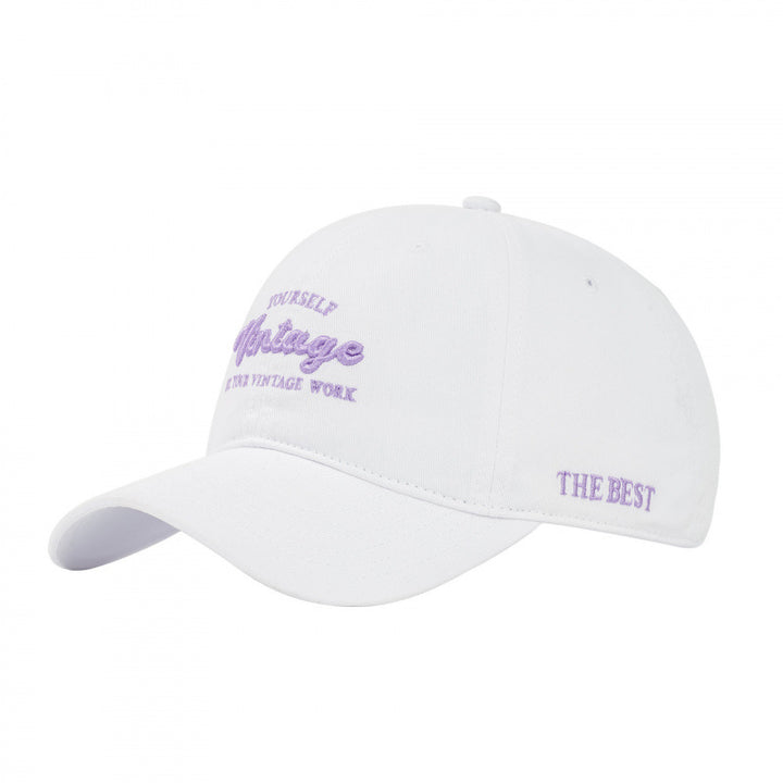 Women's Vintage-Inspired Embroidered Baseball Cap Kalsten