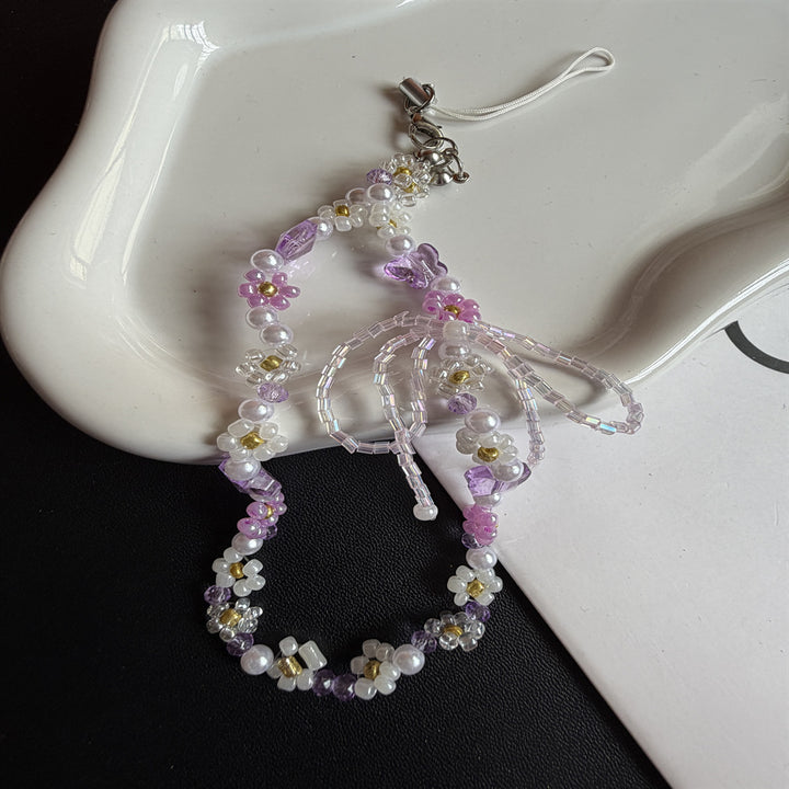 Floral Beaded Eyewear Holder Kalsten