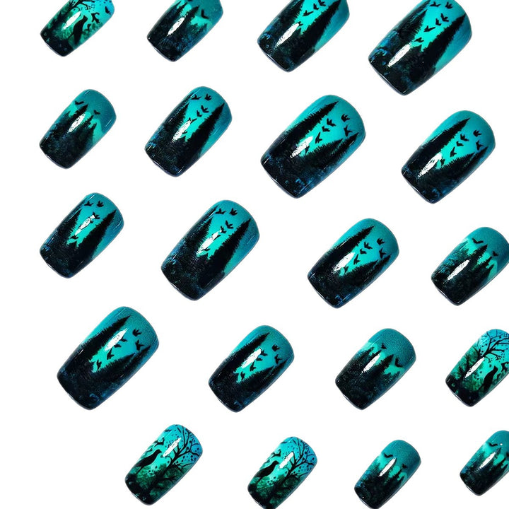 Nature-Inspired Artistic Nail Wraps Kalsten