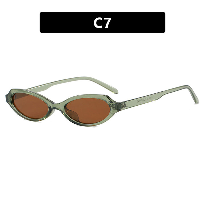 Ladies elegant sunglasses in stylish oval design Kalsten