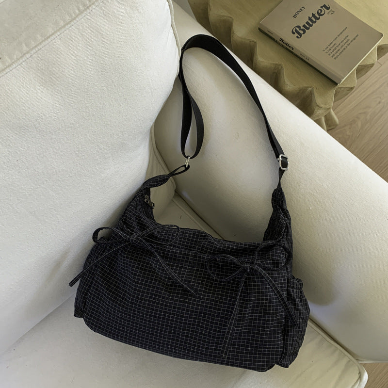 Casual Quilted Shoulder Bag