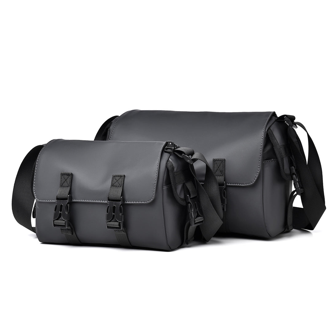 Modular Messenger Bag with Water-Repellent Material and Adjustable Shoulder Strap Kalsten