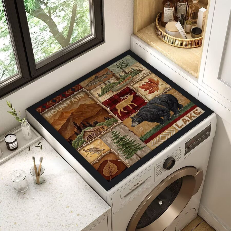 Wildlife-Themed Laundry Room Mat Kalsten