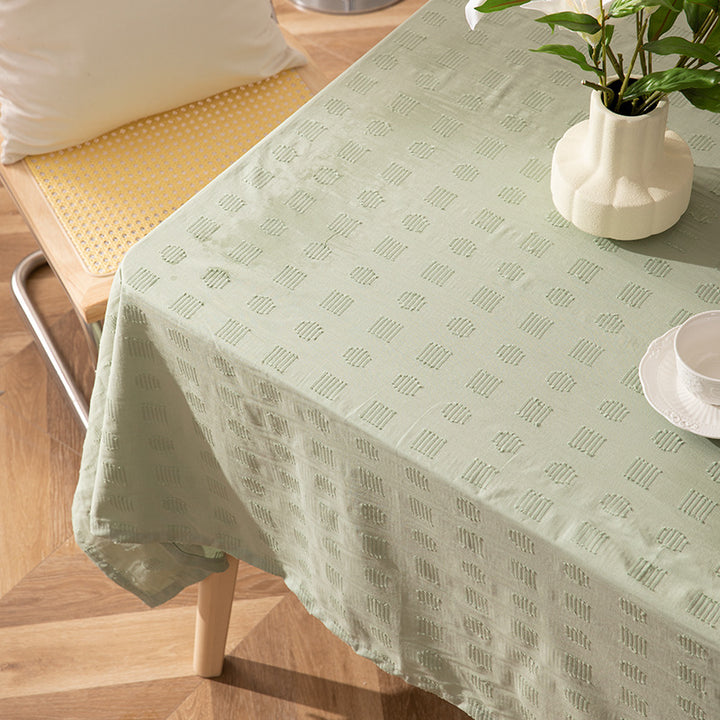 Jacquard tablecloth