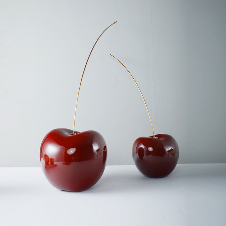 Decorative Cherry Fruit Sculpture