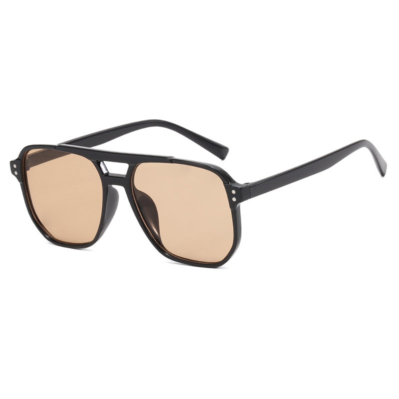 Women's fashionable sunglasses with angular frame Kalsten