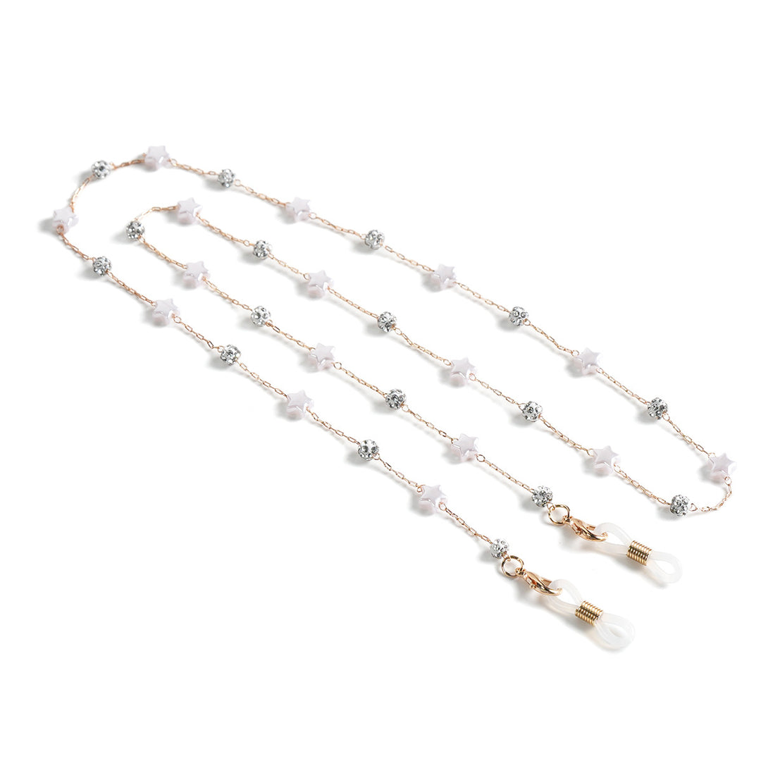 Elegantly Beaded Eyewear Chain kalsten