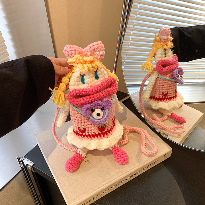 Creative Crochet Doll Backpack
