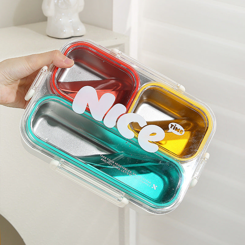 Triple Compartment Food Storage