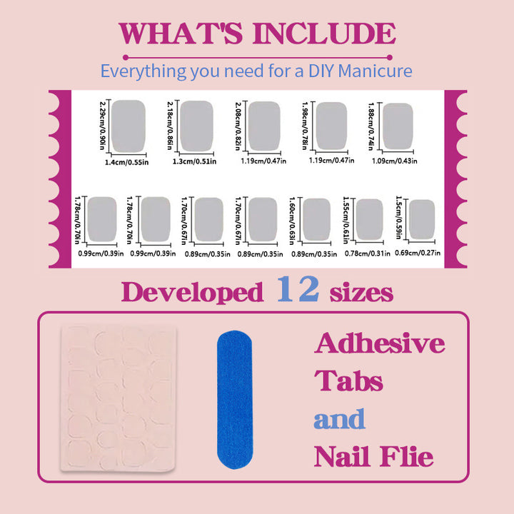 Artificial Nail Set with Glamorous Embellishments Kalsten