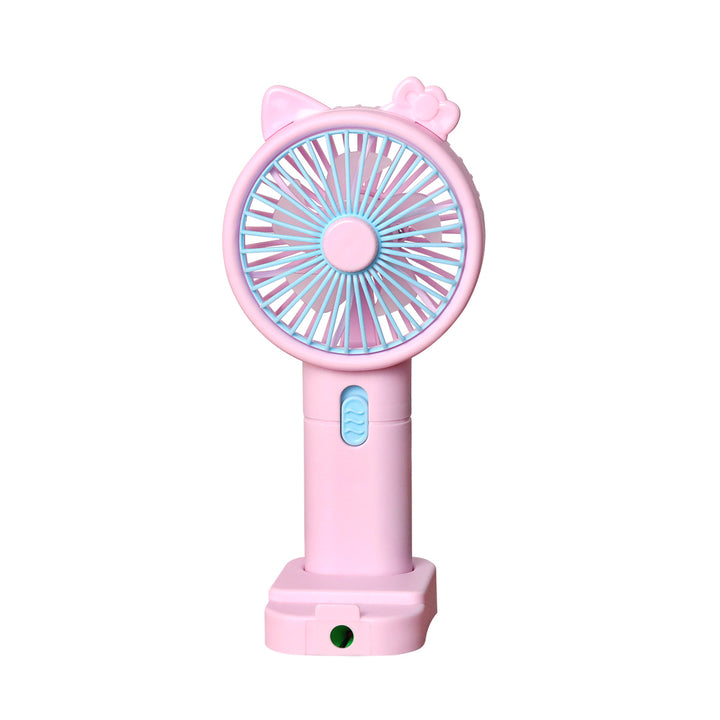 Unisex Portable Handheld Fan with Creative Cat Ears Design Kalsten