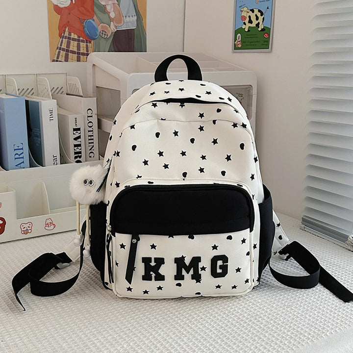 Casual Star-Patterned Backpack Kalsten 1791204760