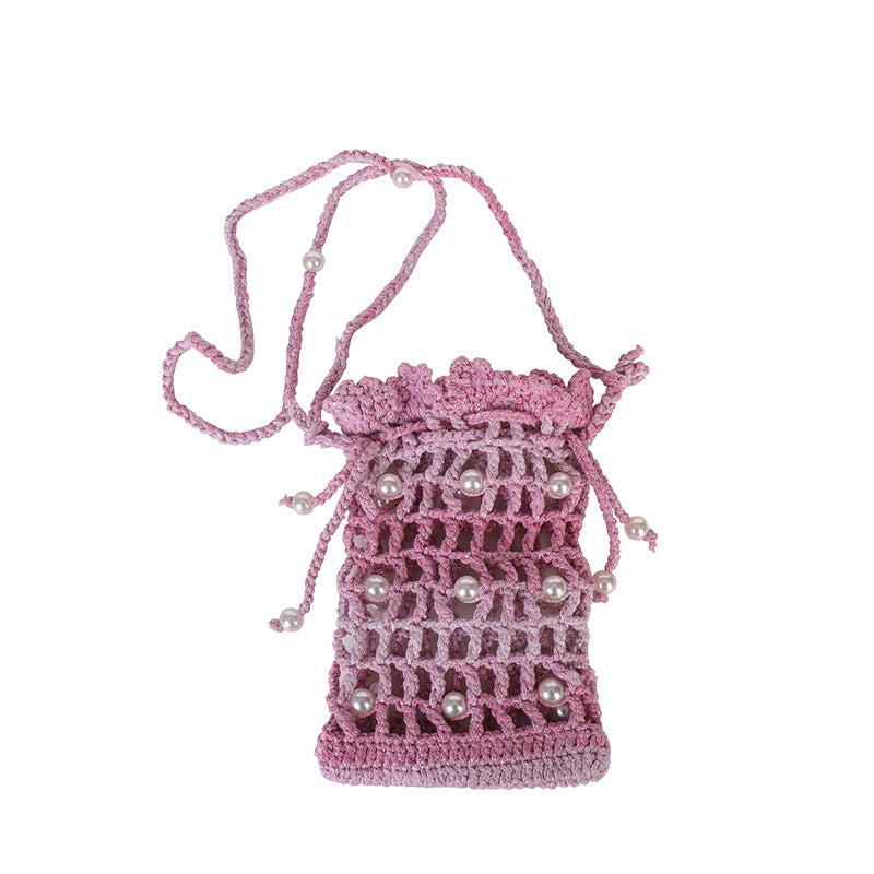 Decorative Crochet Mini Backpack