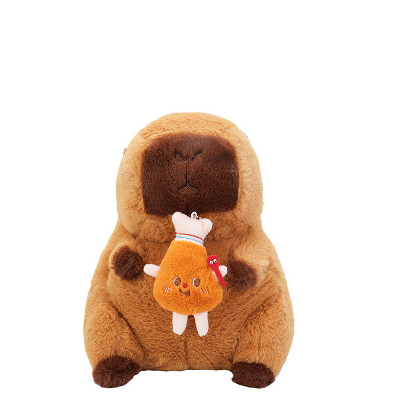 Stuffed animal with lollipop application Kalsten