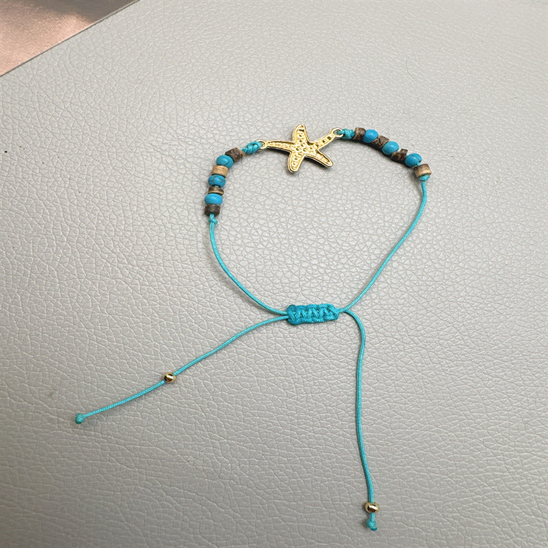 Nautical-Themed Adjustable Friendship Bracelet Kalsten