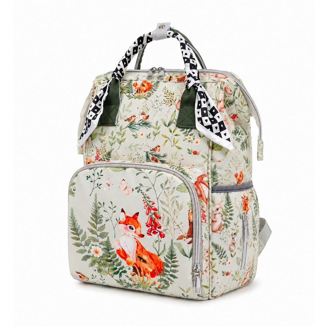 Portable Illustrated Backpack Kalsten