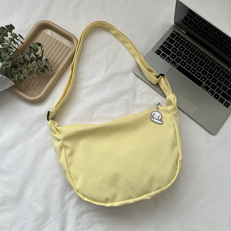 Casual Fabric Shoulder Bag