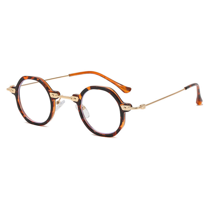 Women's designer sunglasses with hexagonal frame and luxurious metal accents Kalsten