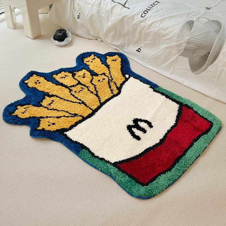 Fun Fast Food Themed Kalsten Rug
