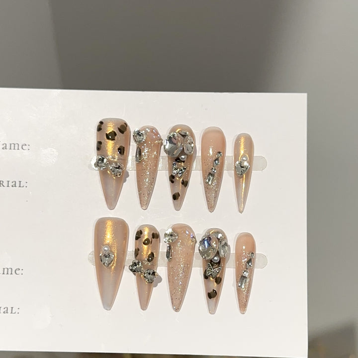 Elaborate Press-On Nail Designs