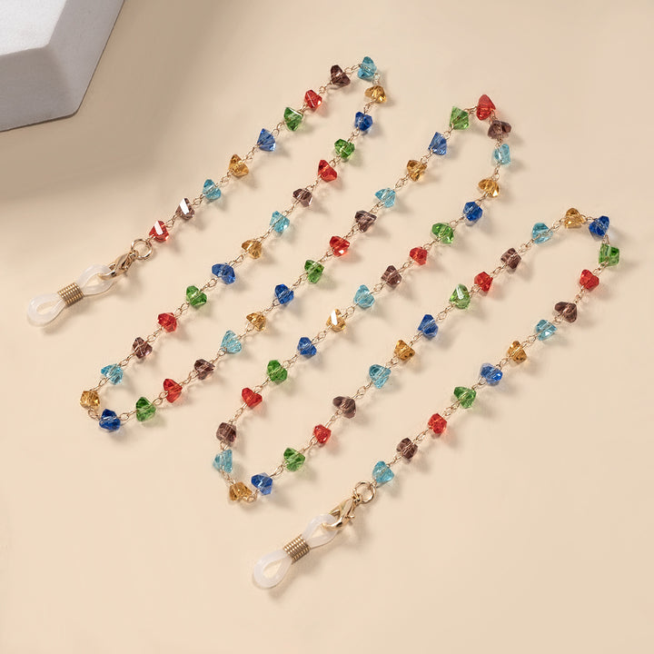 Chic Geometric Beaded Eyewear Holder kalsten