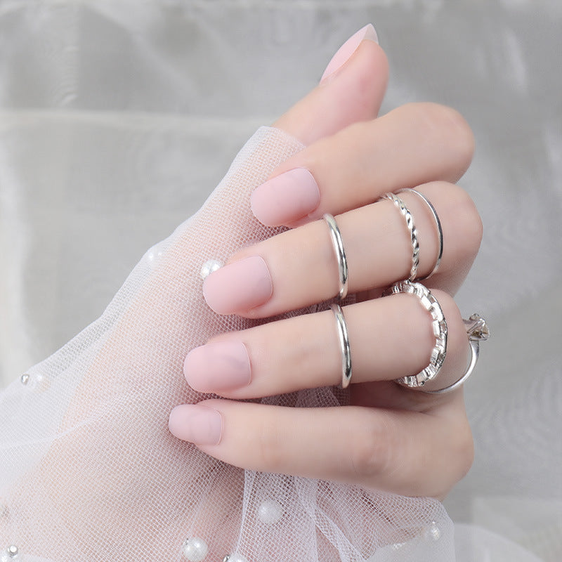 Matte Press-On Nail Set Kalsten