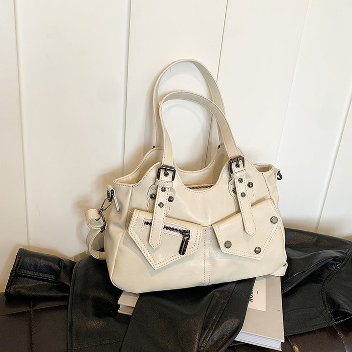 Multi-Pocket Utility Handbag
