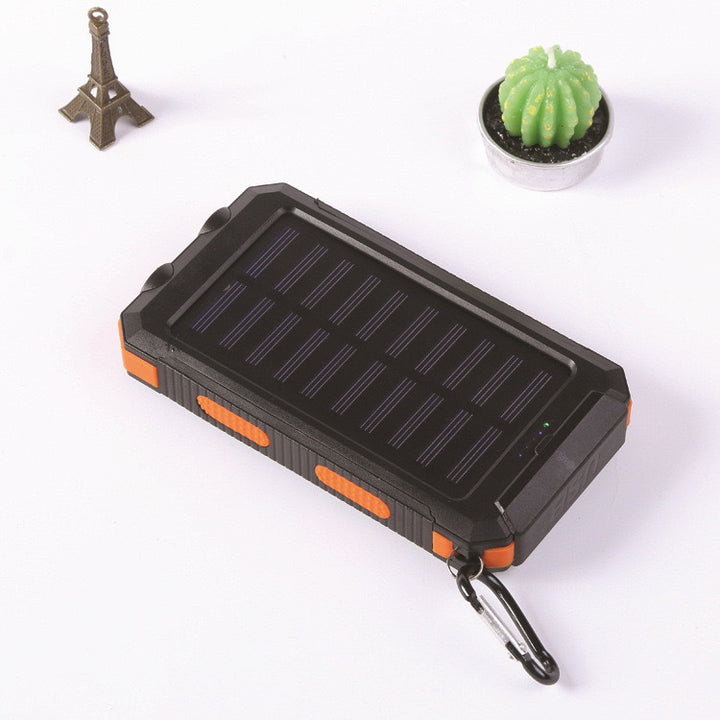 Solar-powered power bank with robust design and integrated fast charging function Kalsten