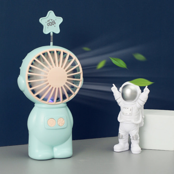 Women Portable Hand Fan in Playful Figure Design Kalsten