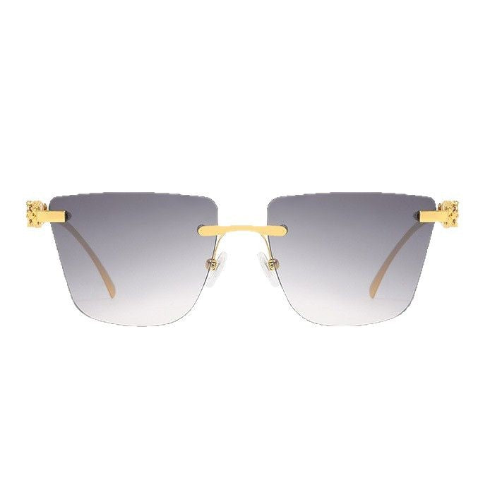Women's Geometric Sunglasses with Elegant Gold-Colored Detail Kalsten