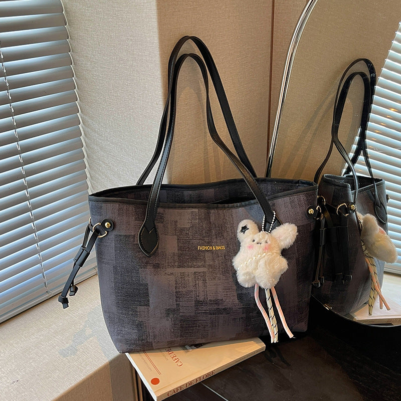 Textured Tote Bag
