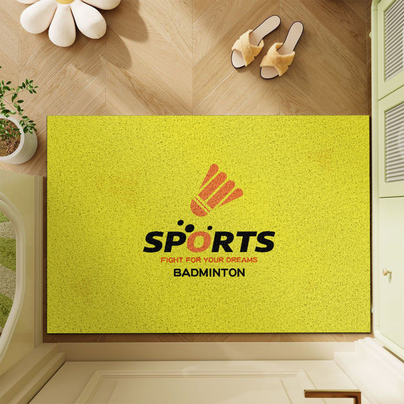 Sports-Themed Welcome Mat Kalsten