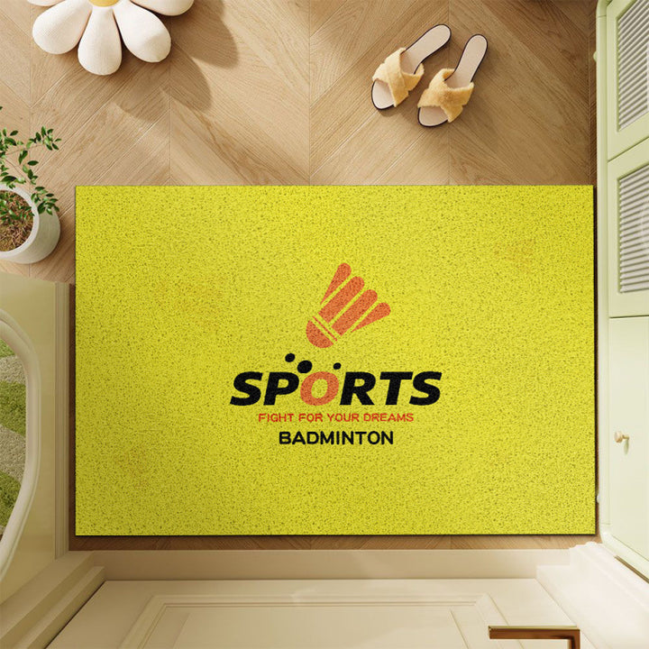 Sports-Themed Welcome Mat Kalsten