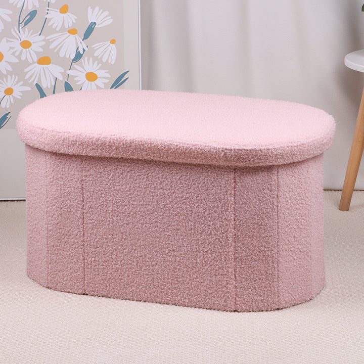 Plush Storage Ottoman Kalsten