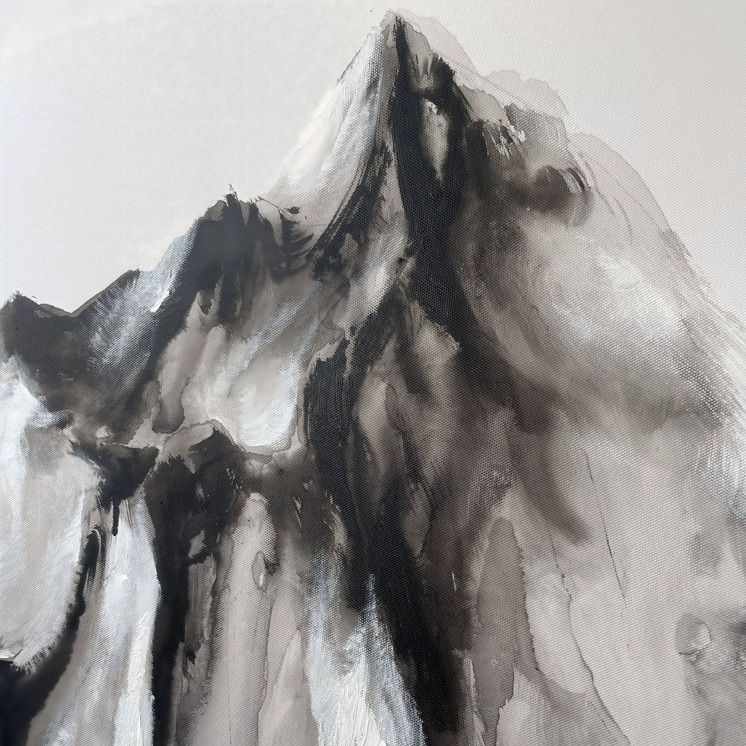 Contemporary Mountain Landscape Painting