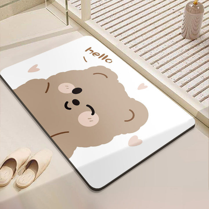 Cartoon Themed Indoor Mat for Home